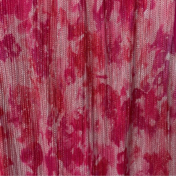 New with Tags Ramy Brook Pink Flowy "Meyer" Print Dress. Large. - Picture 4 of 5